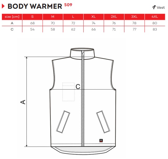 509_bezrękawnik_ocieplana_kamizelka